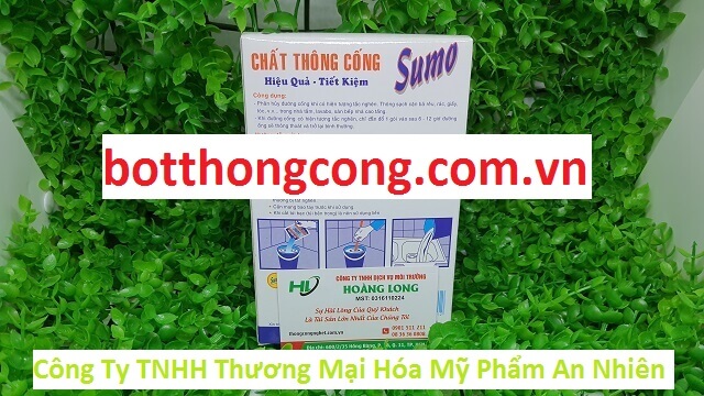 bột thông cống sumo