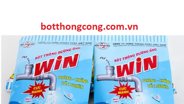 Giá bột thông cống Win