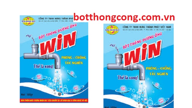 Giá bột thông cống Win