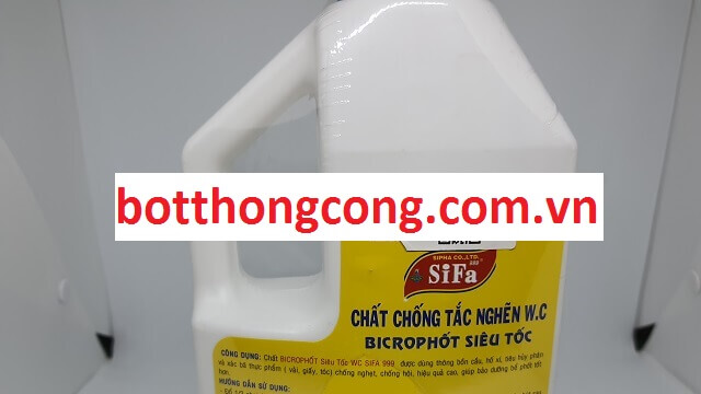 nước thông cống tốt nhất hiện nay