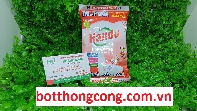 Bột thông bồn cầu Hando