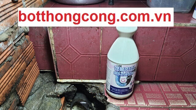 Cách sử dụng nước thông cống Ecoclean