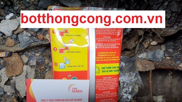 Bột thông tắc cống Hando