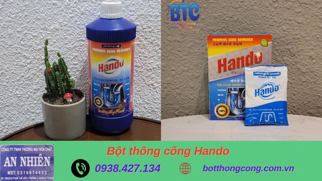 Bột thông cống hando