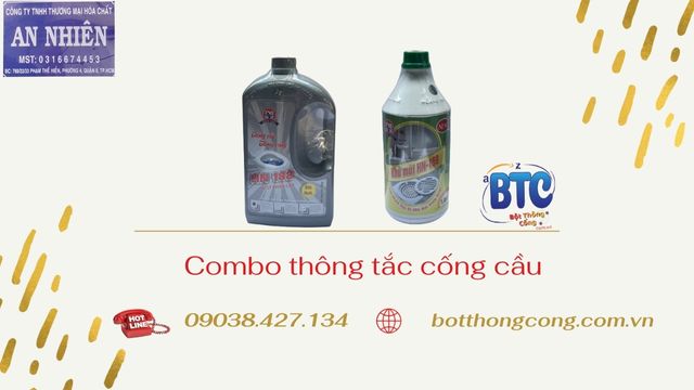 Hoá chất thông cống HN-168